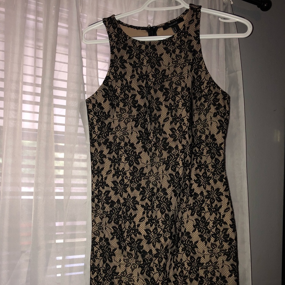 Forever 21 Floral Mesh Dress Size M